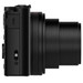Sony CyberShot DSC-WX500 Black + LCJ-HWA Camera Bag left side