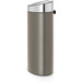Brabantia Touch Bin 40 Liters Platinum/Matte Steel Lid right side