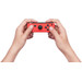 Nintendo Switch Joy-Con set Rood/Blauw product in gebruik