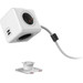 PowerCube usb 4-voudige stekkerdoos 1,5m voorkant