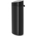 Brabantia Touch Bin 40L Matte Black + Trash Bags (120 units) 