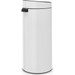 Brabantia Touch Bin 30L White back