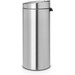 Brabantia Touch Bin 30 Liter Matt Steel Fingerprint Proof 