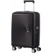 American Tourister Soundbox Expandable Spinner 55cm Bass Black right side