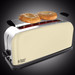 Russell Hobbs Colours Plus+ Classic Cream Long Slot Broodrooster product in gebruik