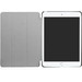 Just in Case Apple iPad Smart Tri-Fold Case Zwart binnenkant