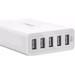 Anker PowerPort Oplader 5 Usb Poorten 12W Wit voorkant