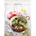 Le Creuset Faitout Braadpan 28 cm Kersenrood product in gebruik