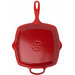 Le Creuset Skillet Square Grill Pan 26cm Cerise bottom