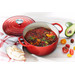 Le Creuset Signature Round Dutch Oven 26cm Cerise product in use