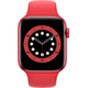 Apple Watch Series 6 44mm RED Aluminum RED Sport Band