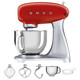 SMEG SMF02RDEU Rood