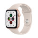 Apple Watch SE 44mm Rose Gold Aluminum Starlight Sport Band