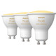 Philips Hue White Ambiance GU10 3-pack