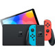 Nintendo Switch OLED Blauw Rood