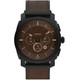 Fossil Gen 6 Hybrid Zwart/Bruin 45mm