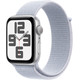 Apple Watch SE 2024 44mm Silver Sport Watch Strap