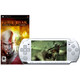 Sony PSP Silver Slim & Lite God Of War Pack