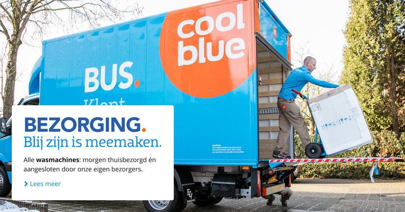 Wasmachine bezorging