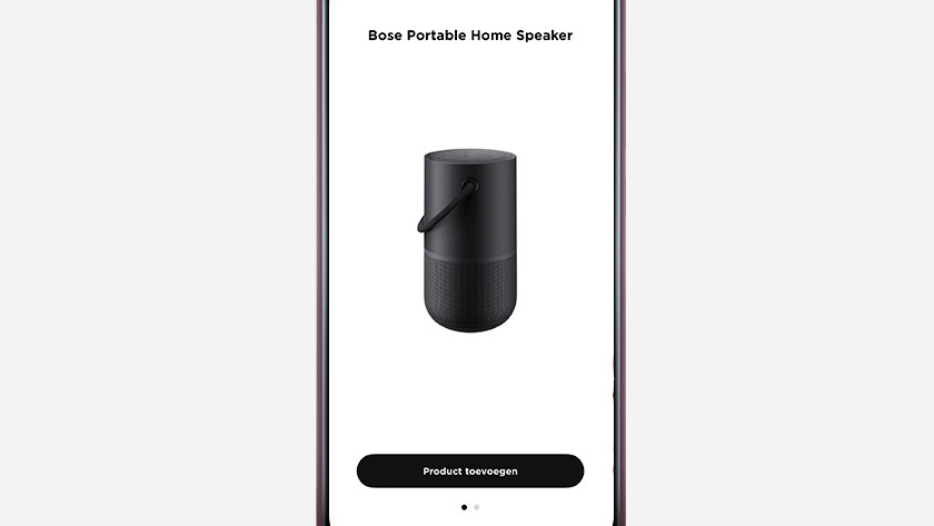 De Bose Music App van de Bose Portable Home