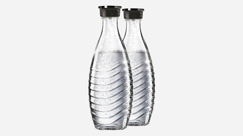 Glass SodaStream bottle