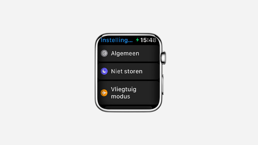 Ga naar de 'Instellingen'-app op Apple Watch