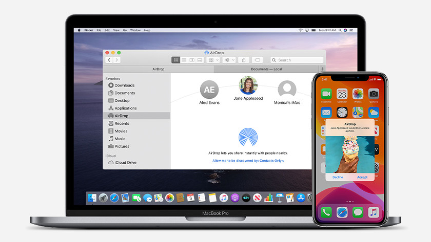 memindahkan data dari iPhone ke Mac