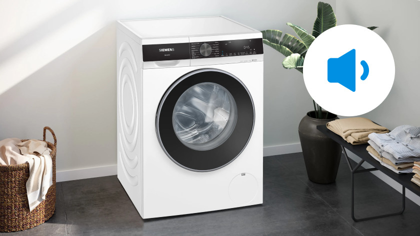 Geluidsniveau wasmachine