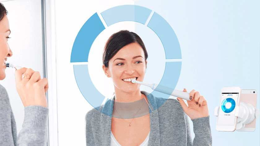 The extra functions of a rotating toothbrush