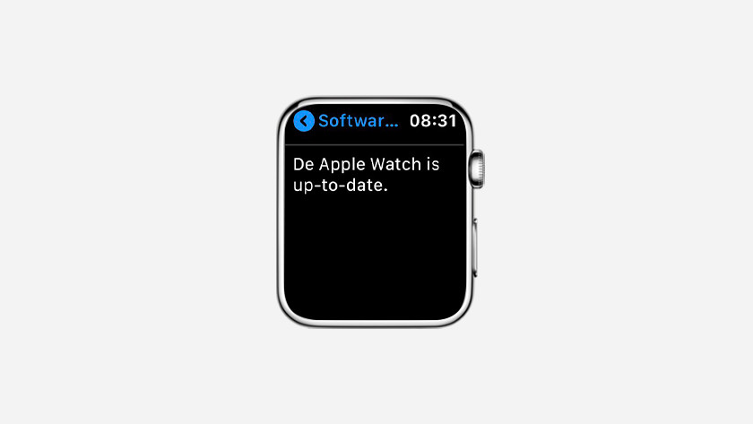 Jouw Apple Watch is nu helemaal up-to-date