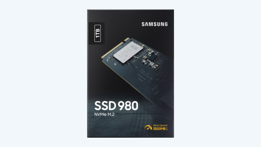 Doosje van de Samsung 980 SSD