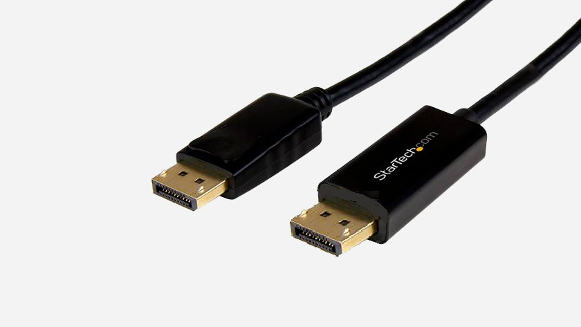 DisplayPort kabel aansluiting