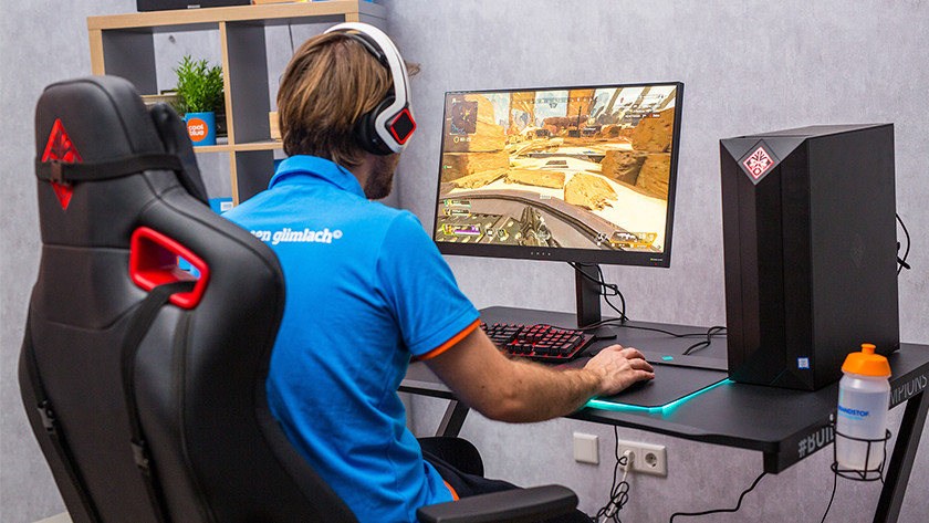 De gaming setup - - alles voor een glimlach