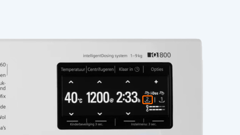 Siemens iQ800 instellen