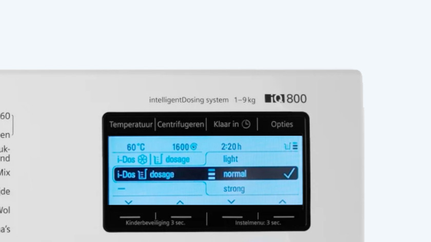 Siemens IQ800 instellen