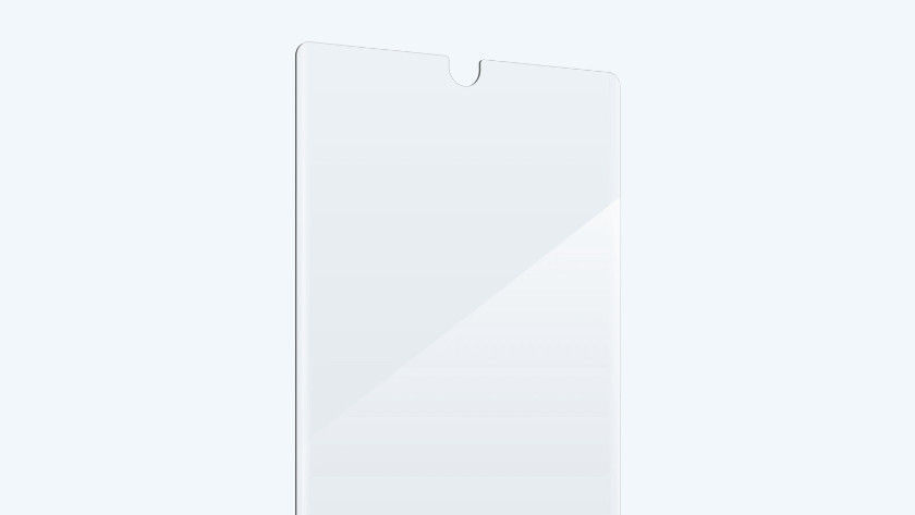 Hybrid glass screen protector