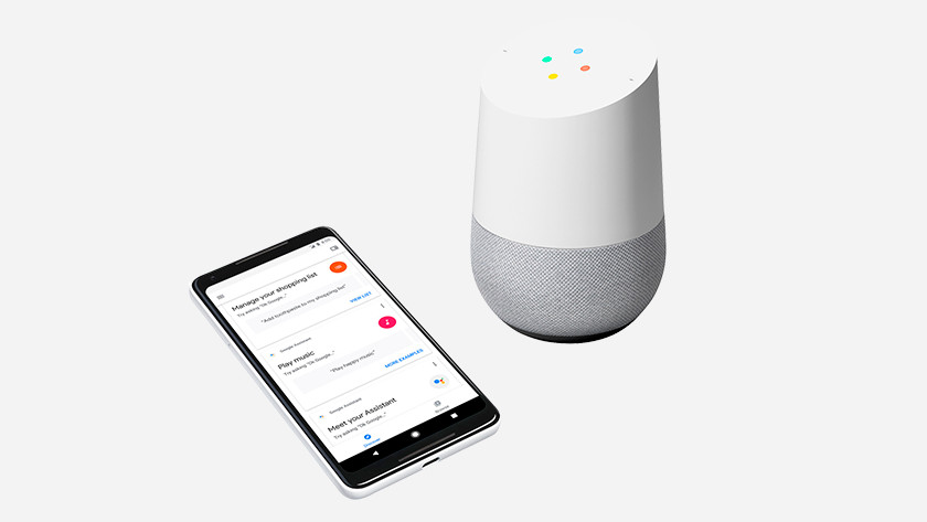 Plaatsen Dosering Dragende cirkel Waar kan ik mijn Google Assistant speaker mee verbinden? - Coolblue - alles  voor een glimlach