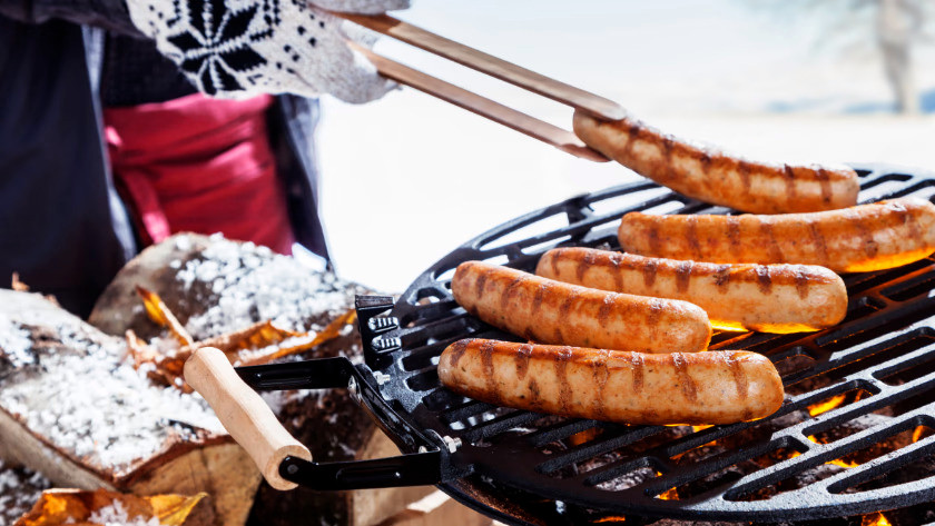 kamado op temperatuur houden