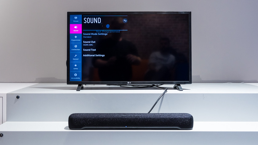 Connecting yamaha soundbar store to samsung tv