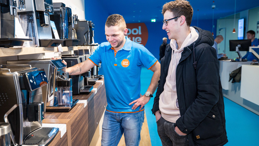 kan zijn kanaal Legacy Koffiemachines uitproberen in onze winkels - Coolblue - alles voor een  glimlach