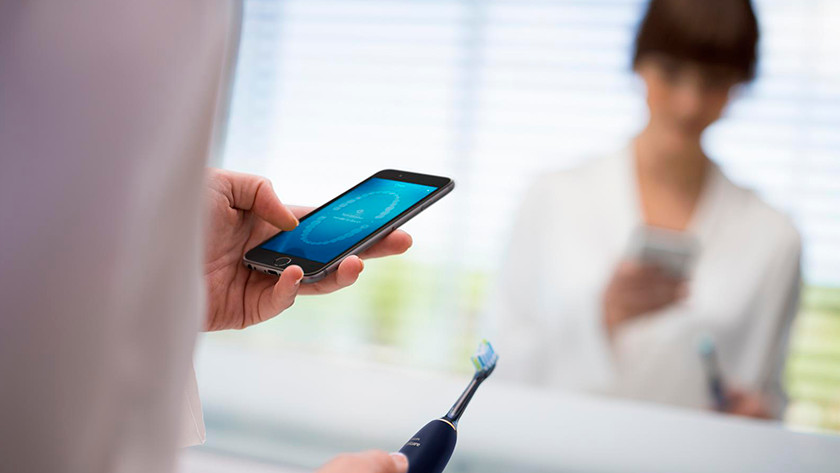 The extra functions of a sonic toothbrush
