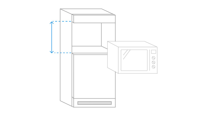 Ongebruikt Hoe weet ik of de oven of magnetron in mijn keuken past VB-88