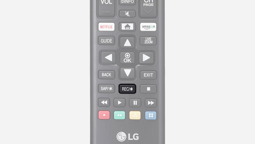 How does the remote of my LG TV work? - Coolblue - anything for a smile