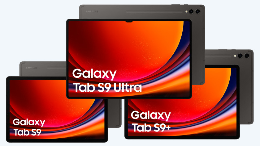 Vergelijk de Samsung Galaxy Tab S9, S9 Plus en S9 Ultra
