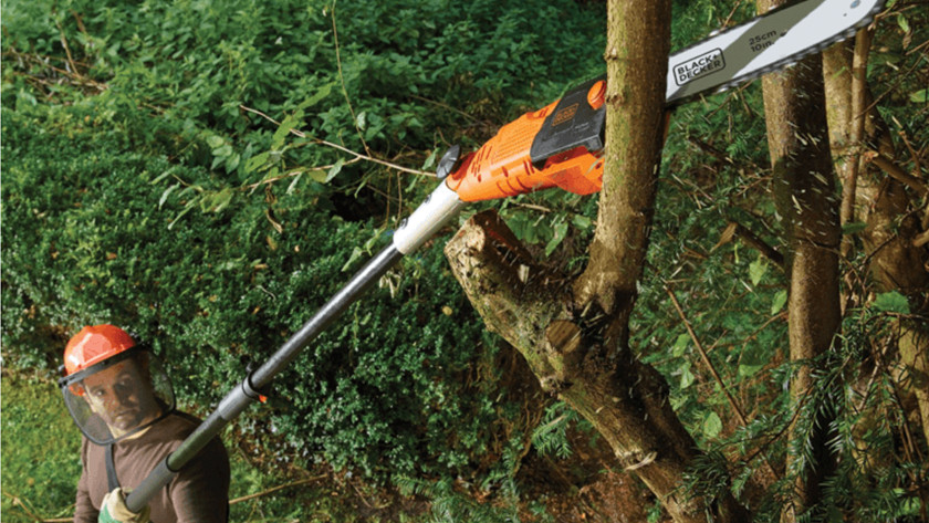 Elektrische zaag voor bomen