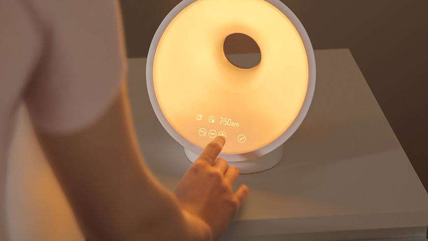 Bediening Philips Somneo HF3650