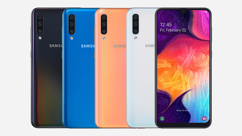 samsung galaxy a50 lineup