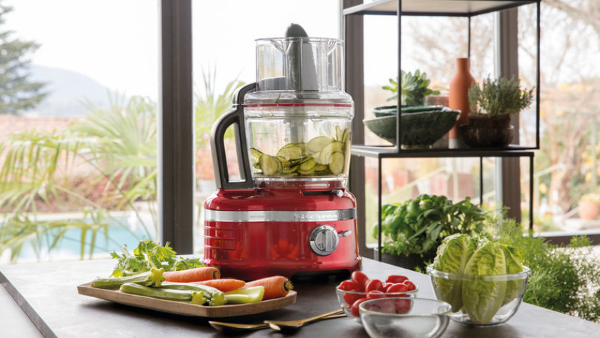 Foodprocessor met groenten