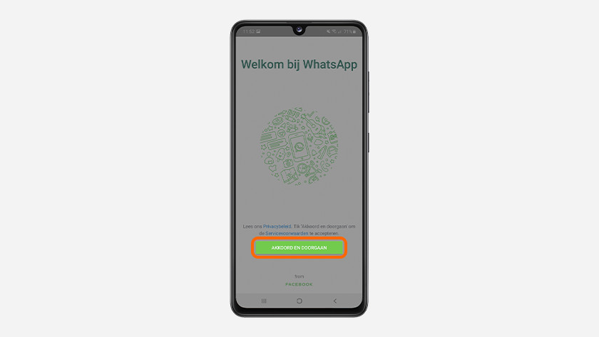 back up whatsapp telefoon