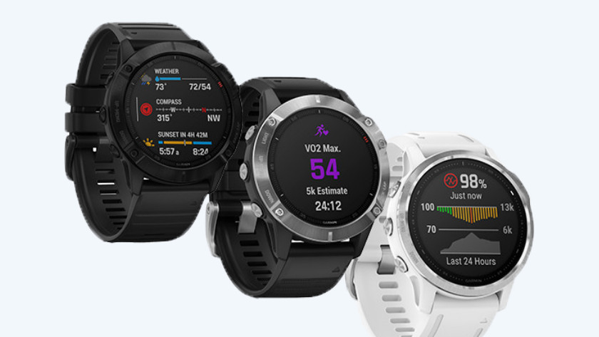 3 formaten Garmin Fenix 6